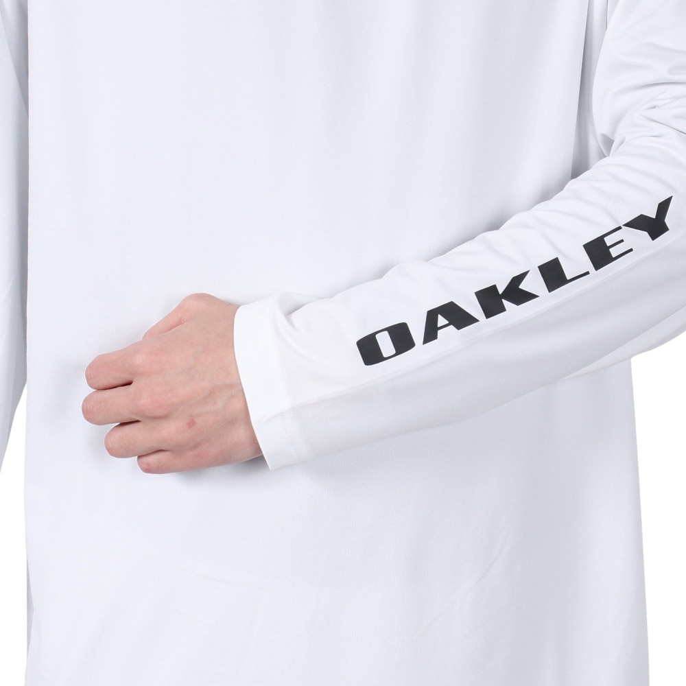 オークリー（OAKLEY）（メンズ）Enhance Qd 長袖Tシャツ Bold Evo 4.0 FOA407657-100
