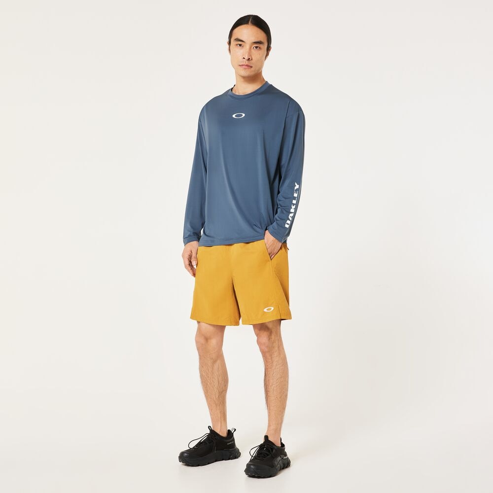 オークリー（OAKLEY）（メンズ）Enhance QD 長袖Tシャツ ボールド エボ 4.0 FOA407657-94A