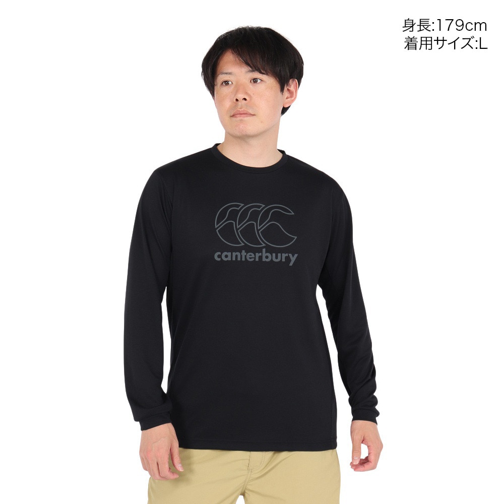 カンタベリー（canterbury）（メンズ）アールプラス ロングスリーブワーク アウトティー RP425063 19