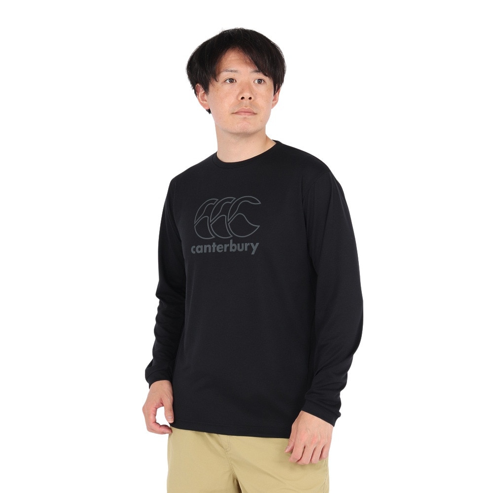 カンタベリー（canterbury）（メンズ）アールプラス ロングスリーブワーク アウトティー RP425063 19