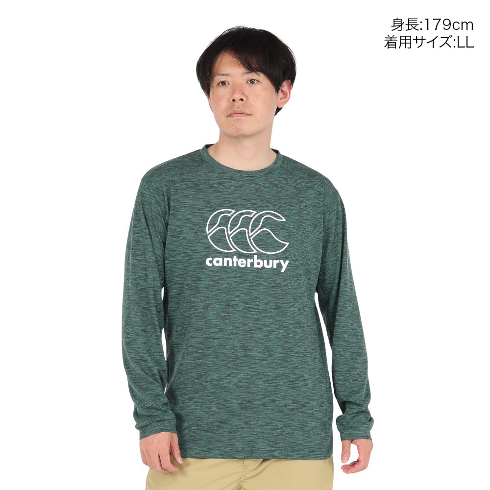 カンタベリー（canterbury）（メンズ）アールプラス ロングスリーブワーク アウトティー RP425063 49