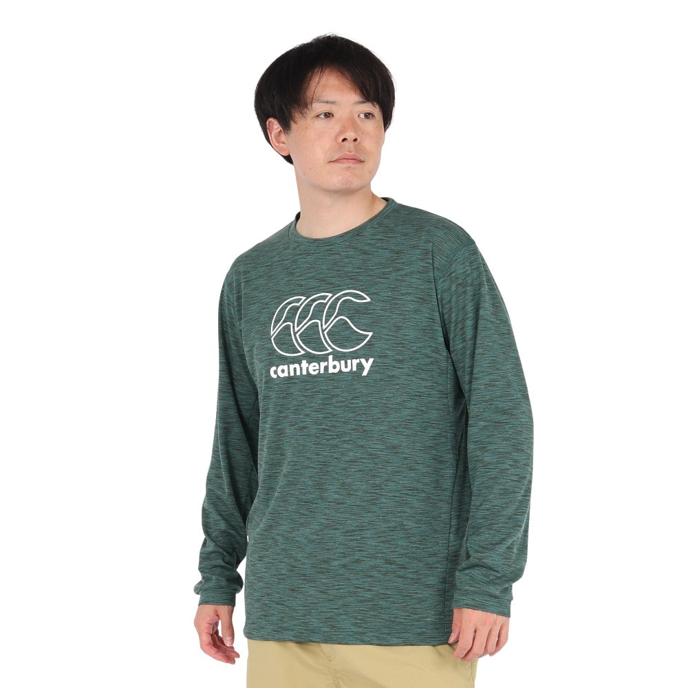 カンタベリー（canterbury）（メンズ）アールプラス ロングスリーブワーク アウトティー RP425063 49