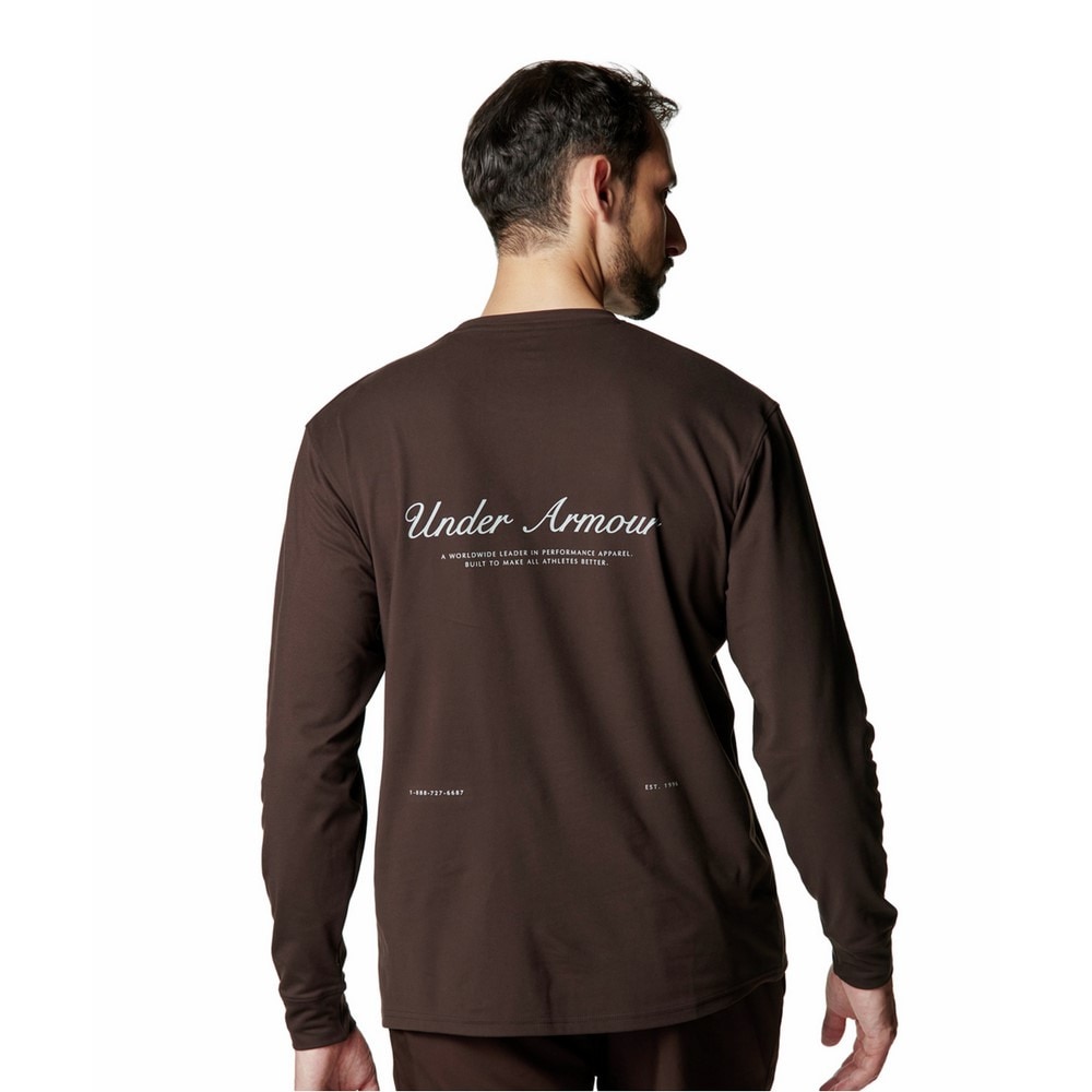 アンダーアーマー（UNDER ARMOUR）（メンズ）モチベート グラフィック ロングスリーブ Tシャツ 6007379 246
