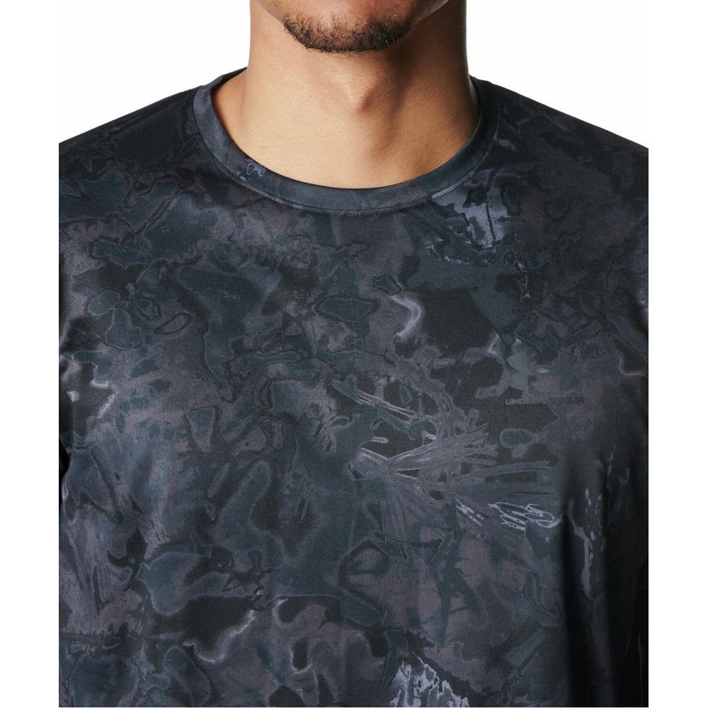 アンダーアーマー（UNDER ARMOUR）（メンズ）テック カモ ロングスリーブ Tシャツ 6007731 001