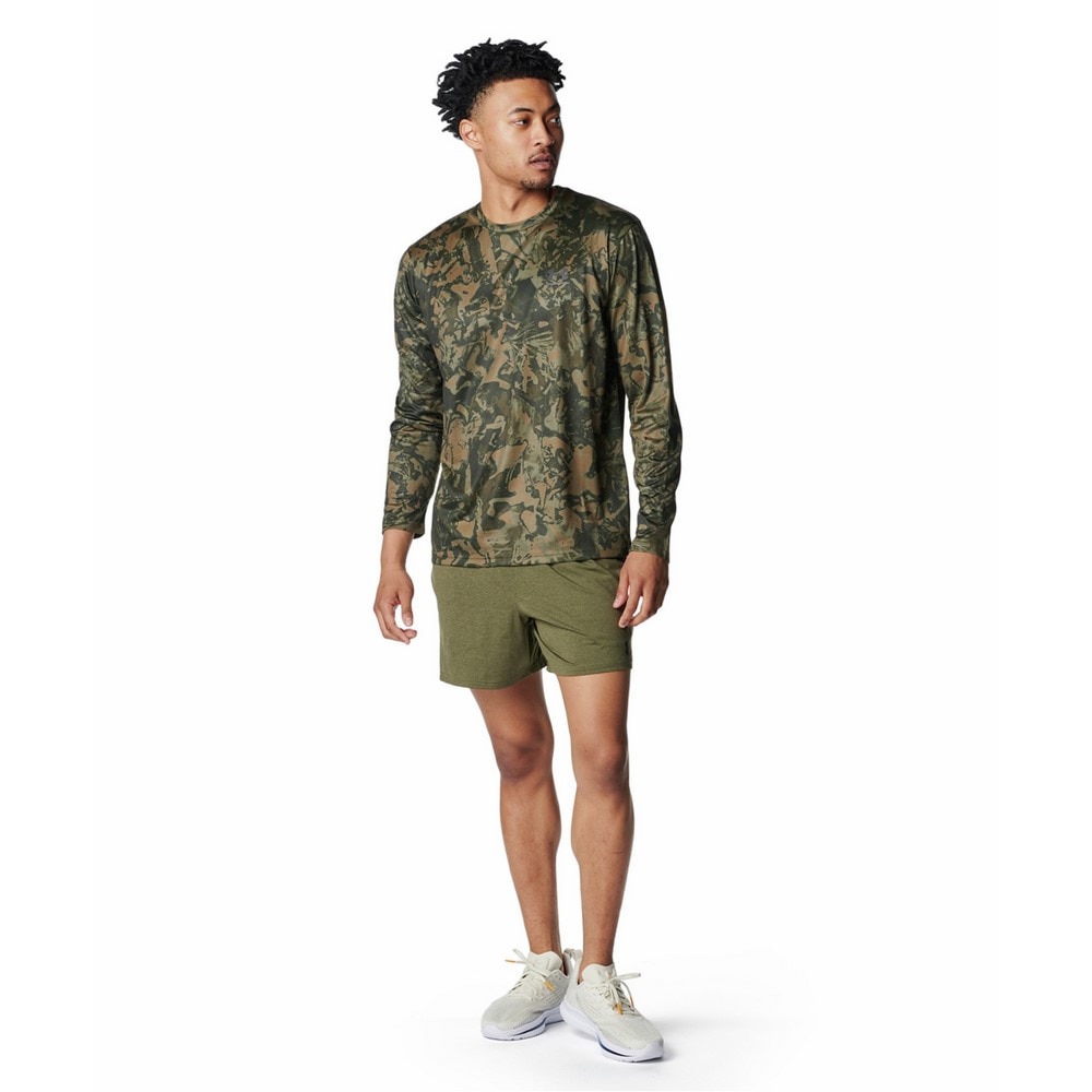 アンダーアーマー（UNDER ARMOUR）（メンズ）テック カモ ロングスリーブ Tシャツ 6007731 308