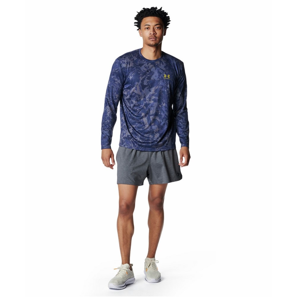 アンダーアーマー（UNDER ARMOUR）（メンズ）テック カモ ロングスリーブ Tシャツ 6007731 410
