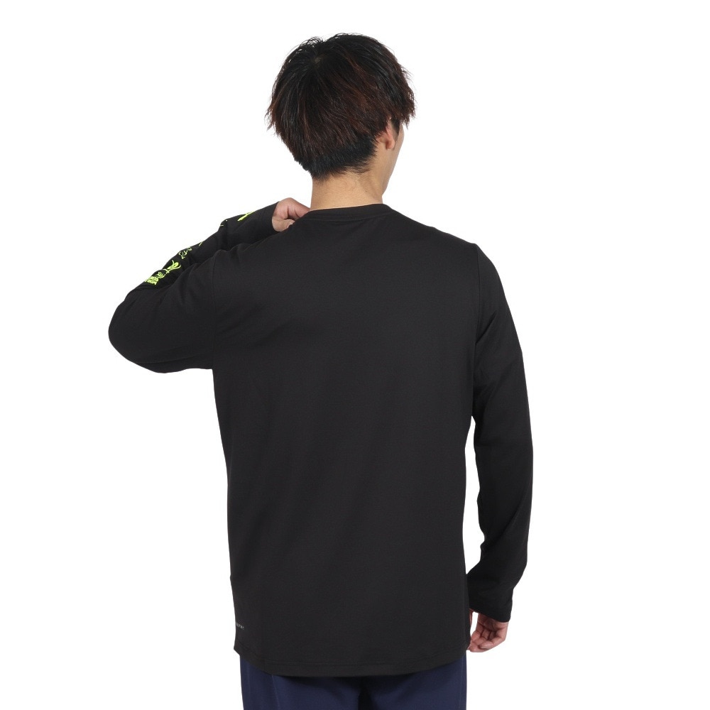 プーマ（PUMA）（メンズ）PUMA×HYROX クラウドスパン ロングスリーブTシャツ 526890 01 BLK