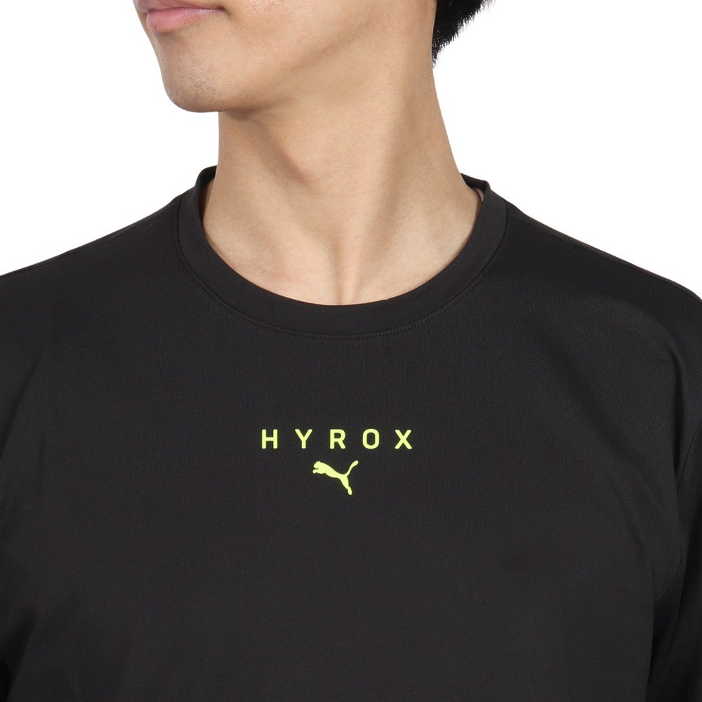 プーマ（PUMA）（メンズ）PUMA×HYROX クラウドスパン ロングスリーブTシャツ 526890 01 BLK