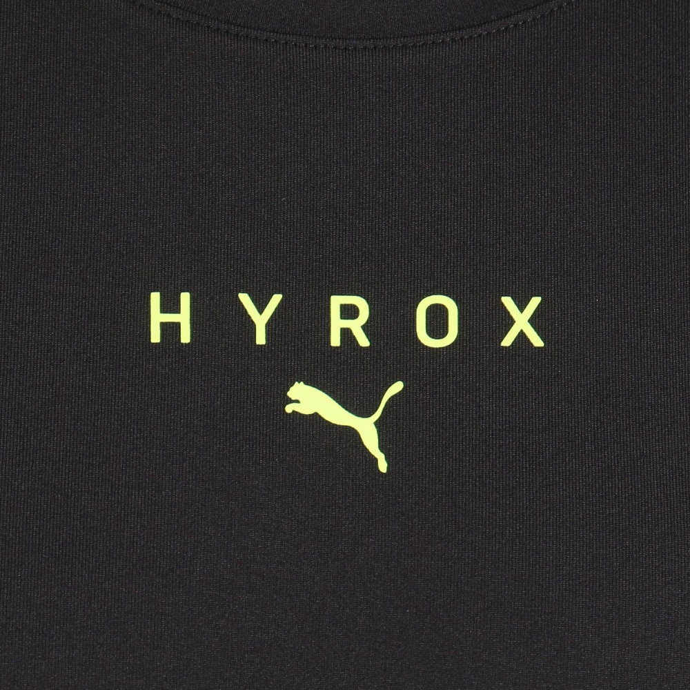 プーマ（PUMA）（メンズ）PUMA×HYROX クラウドスパン ロングスリーブTシャツ 526890 01 BLK