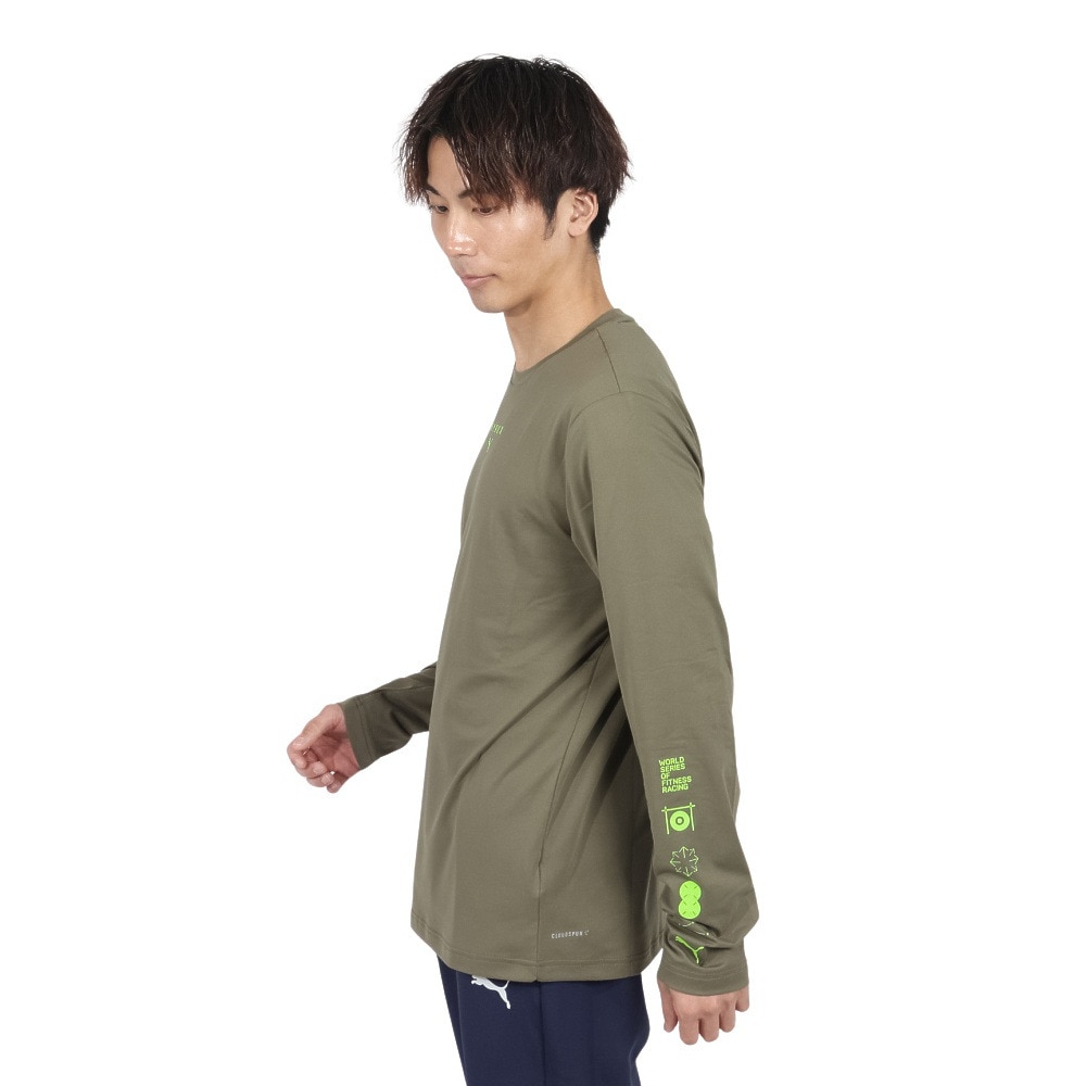 プーマ（PUMA）（メンズ）PUMA×HYROX クラウドスパン ロングスリーブTシャツ 526890 81 KHK