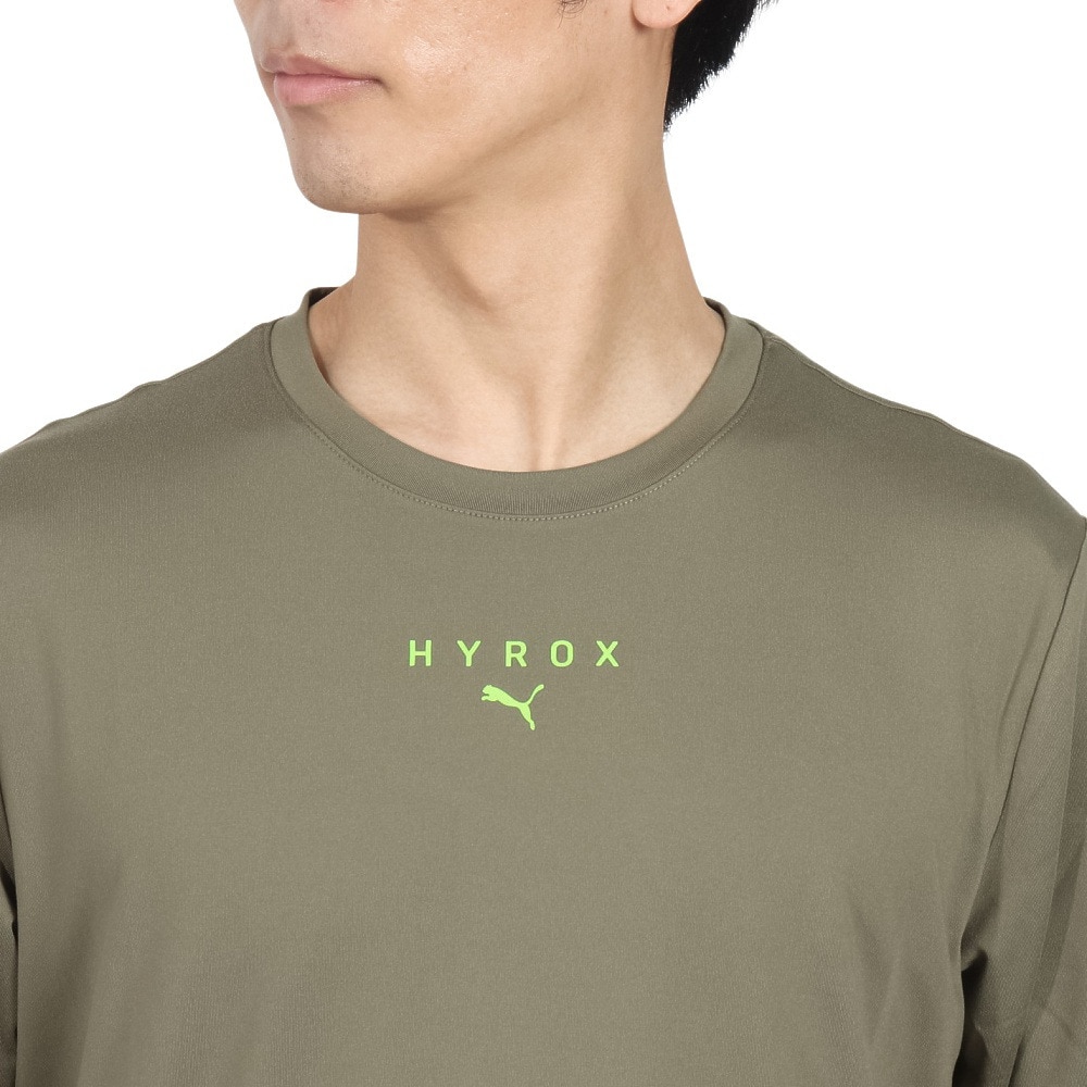 プーマ（PUMA）（メンズ）PUMA×HYROX クラウドスパン ロングスリーブTシャツ 526890 81 KHK