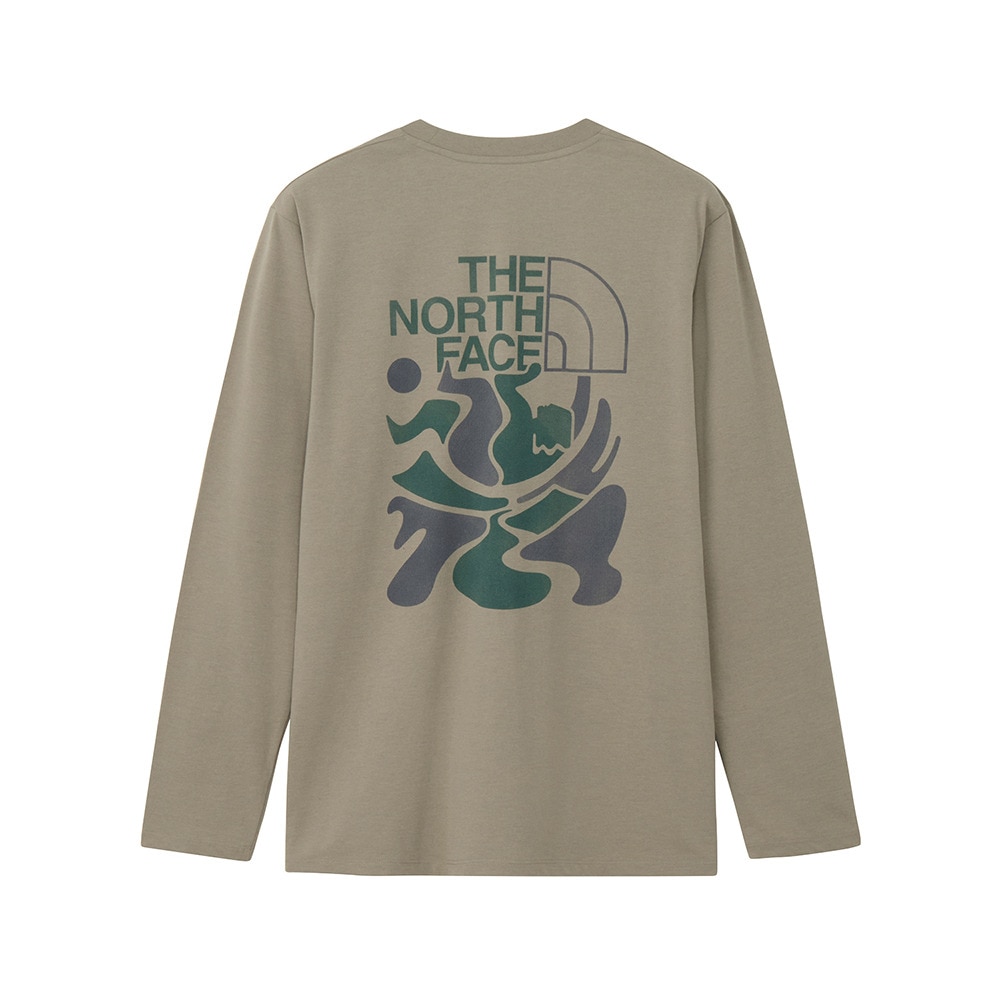 ザ・ノース・フェイス（THE NORTH FACE）（メンズ）ロングスリーブ ES クライミングロゴTシャツ NT82593 MR