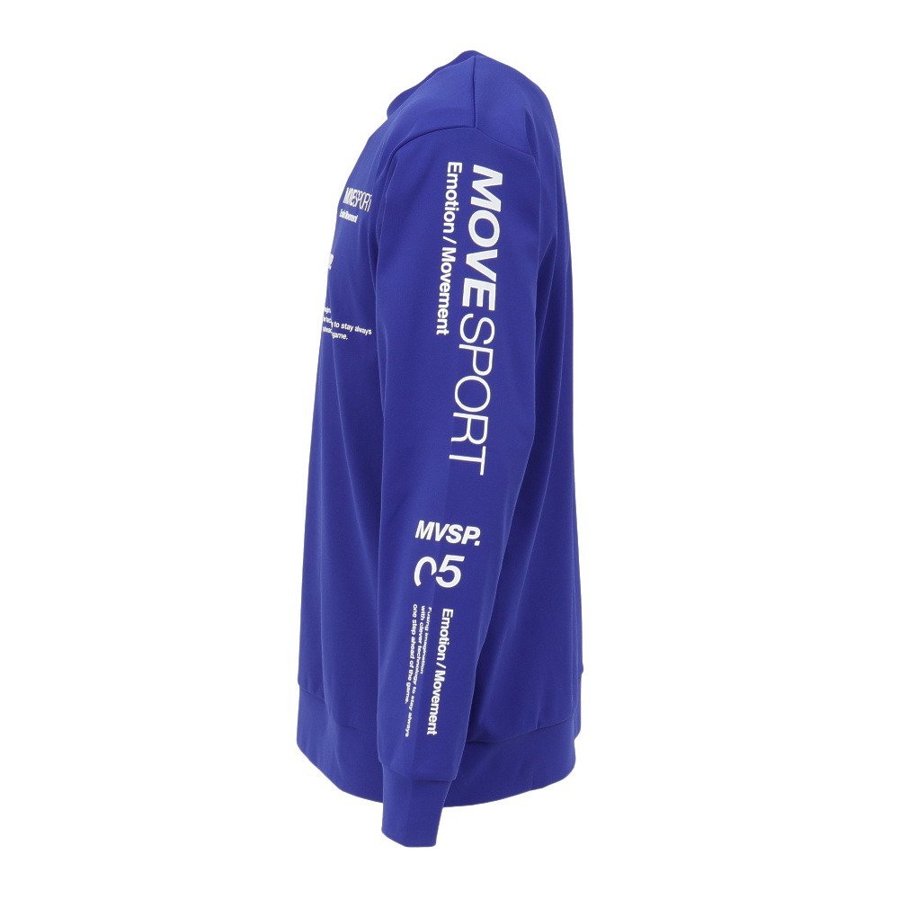 デサント（DESCENTE）（メンズ）エスエフテック 2FACE スリーブロゴ 長袖シャツ ST5FLT01M BL00