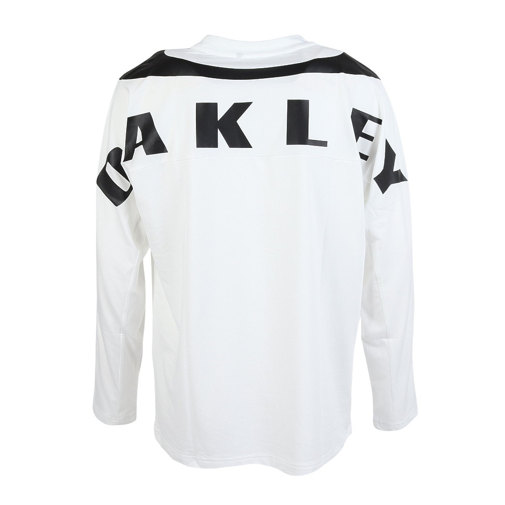 オークリー（OAKLEY）（メンズ）Enhance Qd 長袖Tシャツ Bold Evo 4.7 FOA408253-100