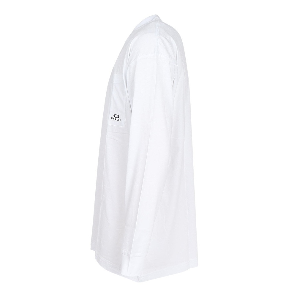 オークリー（OAKLEY）（メンズ）Enhance Heat コットン 長袖Tシャツ リラックス FOA408255-100