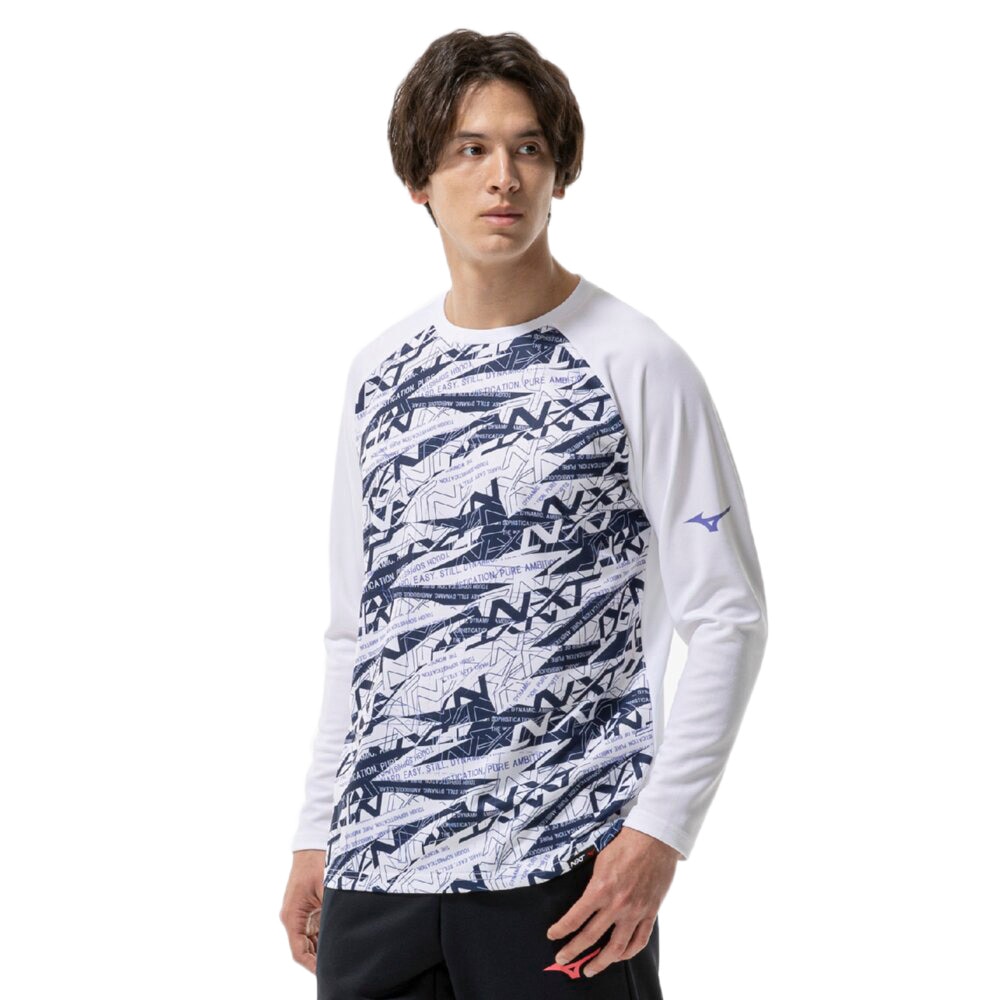 ミズノ（MIZUNO）（メンズ、レディース）N-XT 長袖Tシャツ 32JAC74501