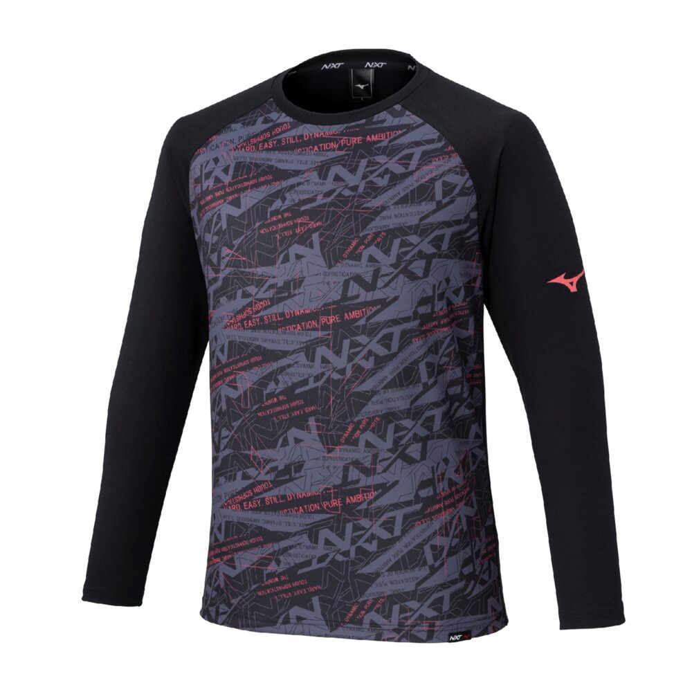 ミズノ（MIZUNO）（メンズ、レディース）N-XT 長袖Tシャツ 32JAC74509
