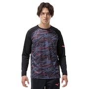 (メンズ、レディース)N-XT 長袖Tシャツ 32JAC74509