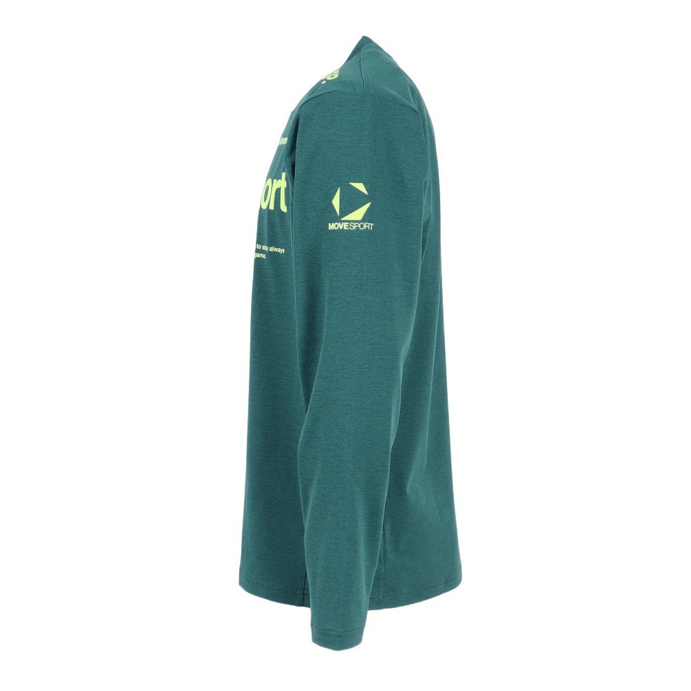 デサント（DESCENTE）（メンズ）Sunscreen NIR TAIKYU テック長袖シャツ ST5SLT01M GR00