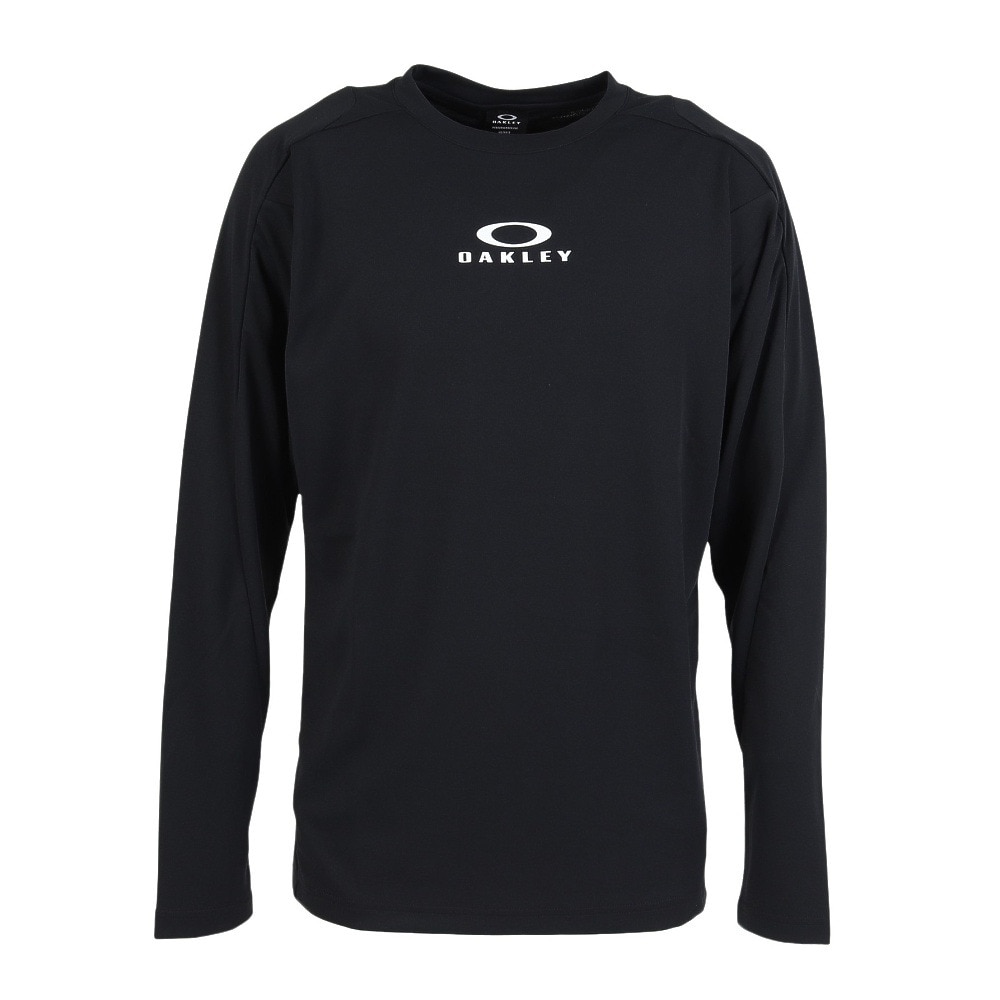 オークリー（OAKLEY）（メンズ）Enhance Practice 長袖 クルー Tシャツ 15.7 FOA408125-02E