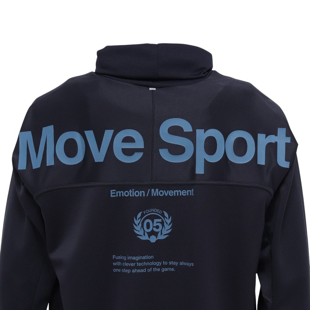 デサント（DESCENTE）（メンズ）裏微起毛長袖シャツ ST5FLTX2MB NV00