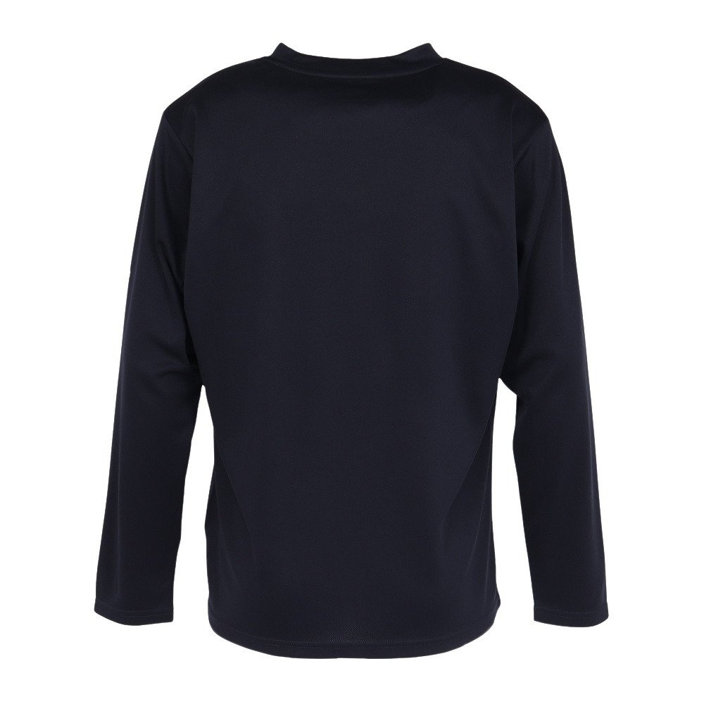 デサント（DESCENTE）（メンズ）長袖プリントTシャツ ST6SLTX1MB NV00