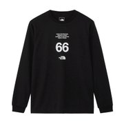 ロングスリーブ 66ステイトメント クルーネック Tシャツ NT82689
