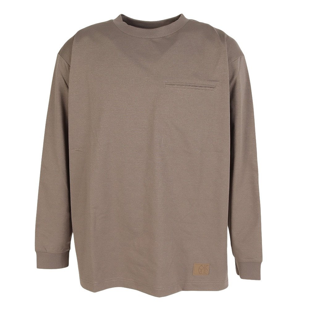 オークリー（OAKLEY）（メンズ）ESS POCK 長袖Tシャツ FOA409638-881