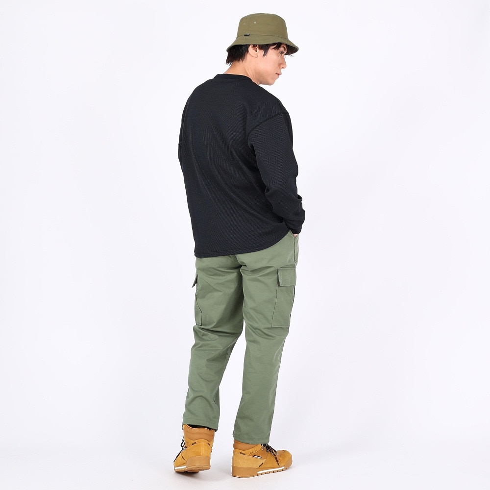 デサント（DESCENTE）（メンズ）S.F.TECH ソフトワッフルクルーシャツ DX-C2701XB BK
