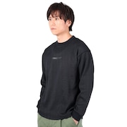 デサント（DESCENTE）（メンズ）S.F.TECH ソフトワッフルクルーシャツ DX-C2701XB BK