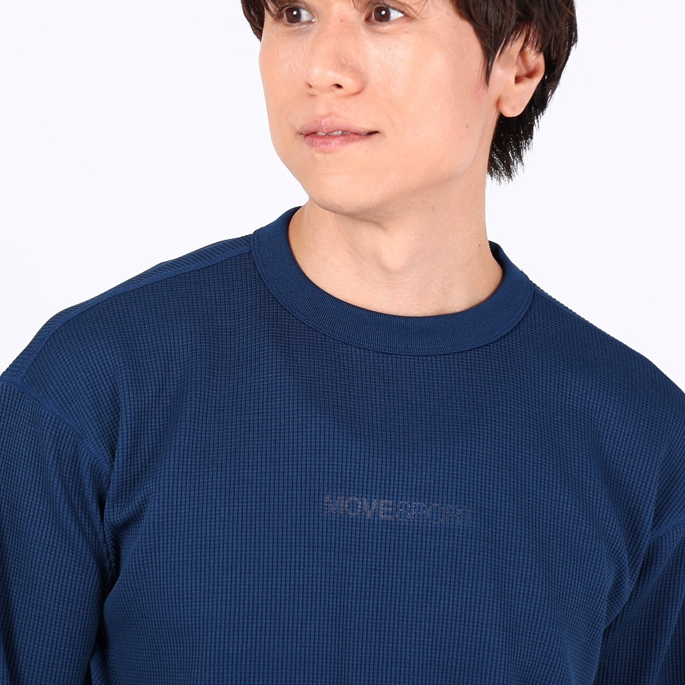 デサント（DESCENTE）（メンズ）S.F.TECH ソフトワッフルクルーシャツ DX-C2701XB NV