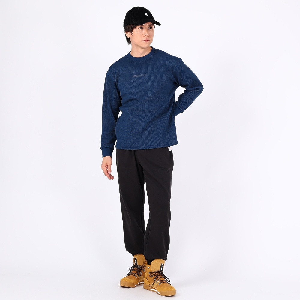 デサント（DESCENTE）（メンズ）S.F.TECH ソフトワッフルクルーシャツ DX-C2701XB NV