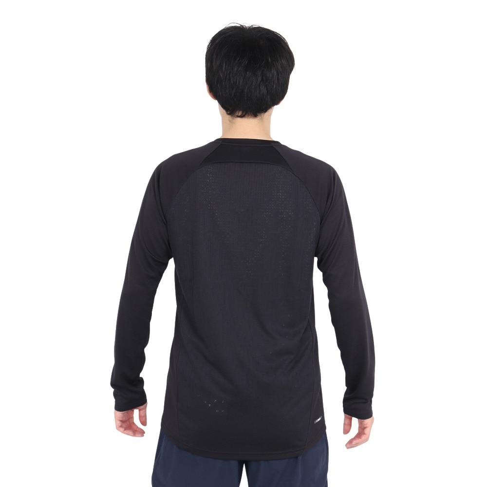 アシックス（ASICS）（メンズ）アクティブリーズ ニット ジャカード ロング丈 トップス 2031E677.001