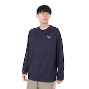 (メンズ)テック 長袖Tシャツ 632962 16 NVY