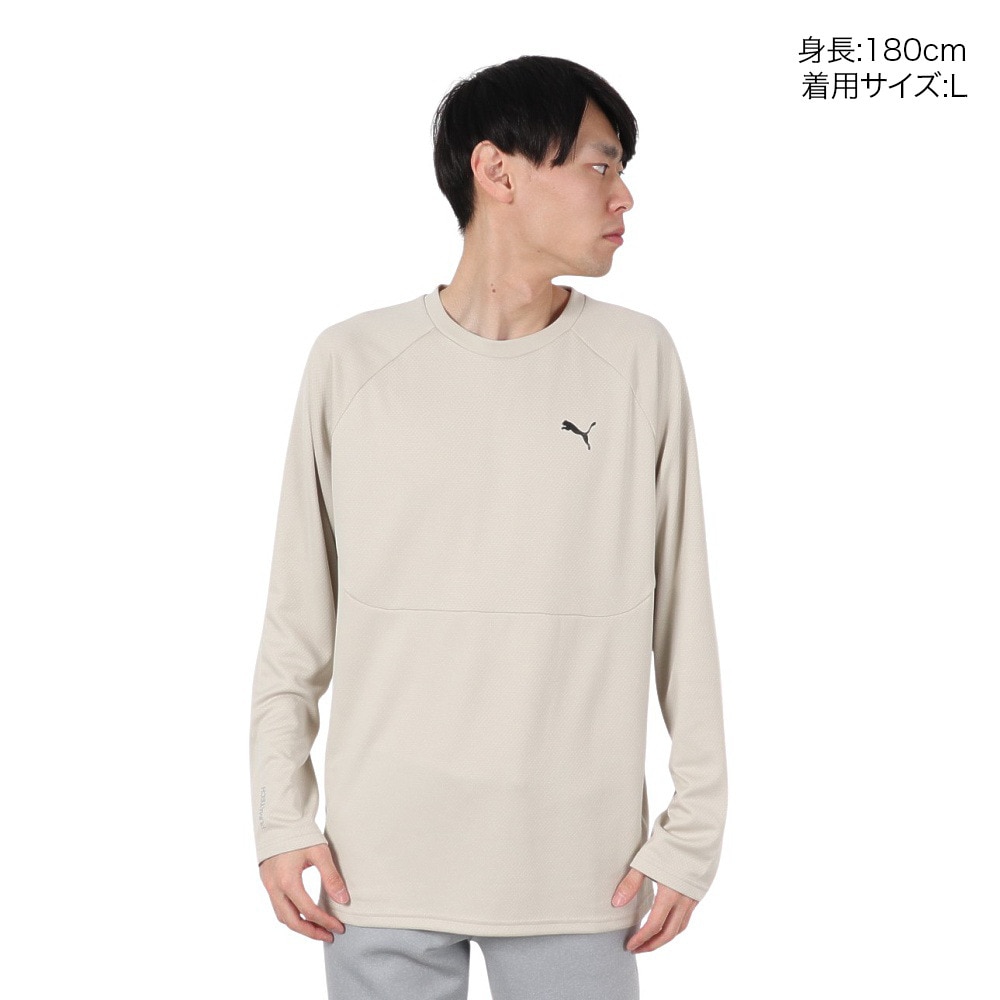 プーマ（PUMA）（メンズ）テック 長袖Tシャツ 632962 68 OWHT