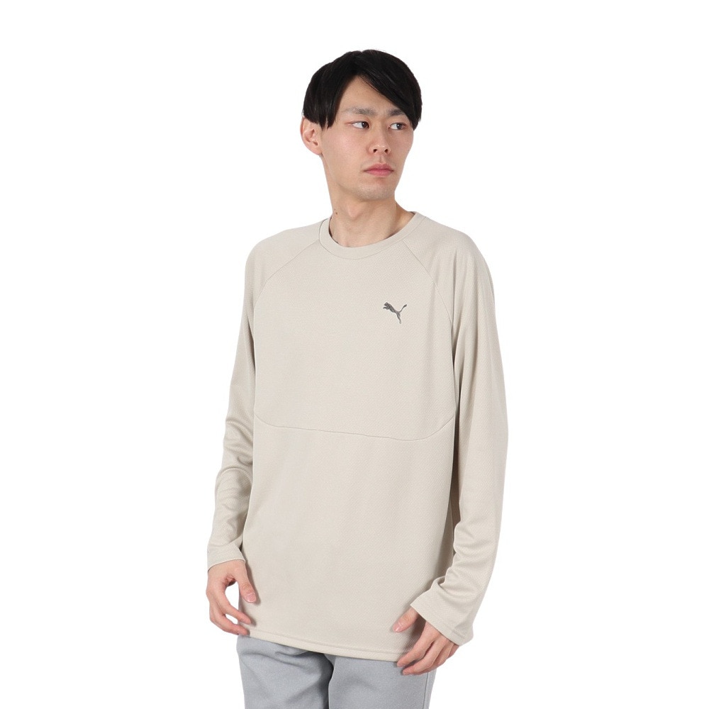 PUMA(並) テック 長袖Tシャツ 632962 68 OWHT S 12 アウトドア