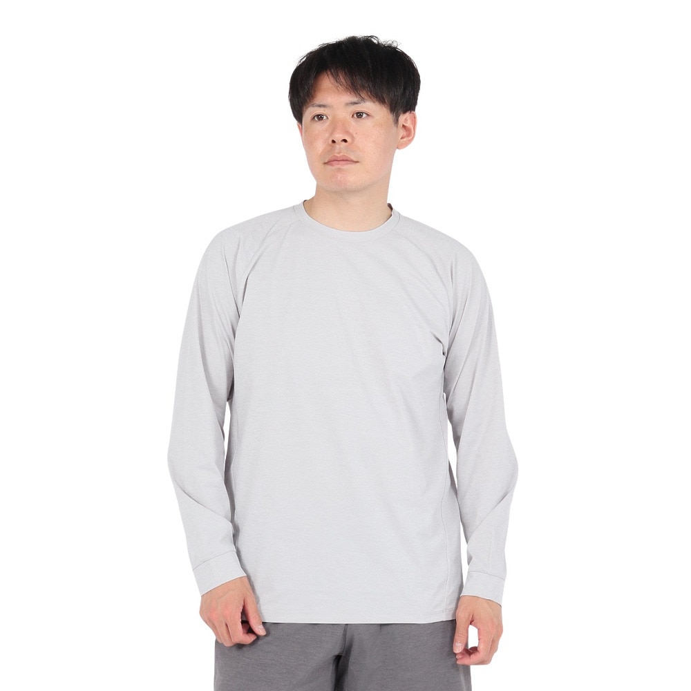 デュアリグ（DUARIG）（メンズ）ベーシックPBT 長袖Tシャツ 5S0040-TRCT-863ES LGRY