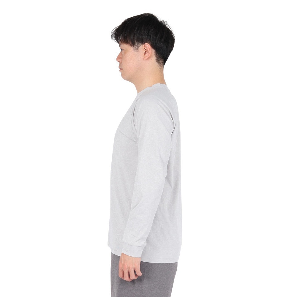 デュアリグ（DUARIG）（メンズ）ベーシックPBT 長袖Tシャツ 5S0040-TRCT-863ES LGRY