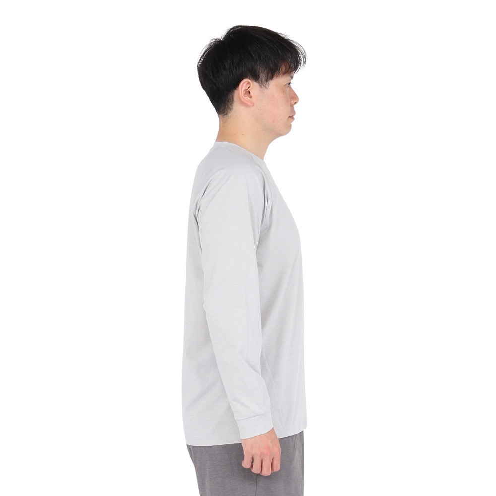 デュアリグ（DUARIG）（メンズ）ベーシックPBT 長袖Tシャツ 5S0040-TRCT-863ES LGRY