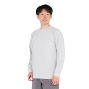 (メンズ)ベーシックPBT 長袖Tシャツ 5S0040-TRCT-863ES LGRY