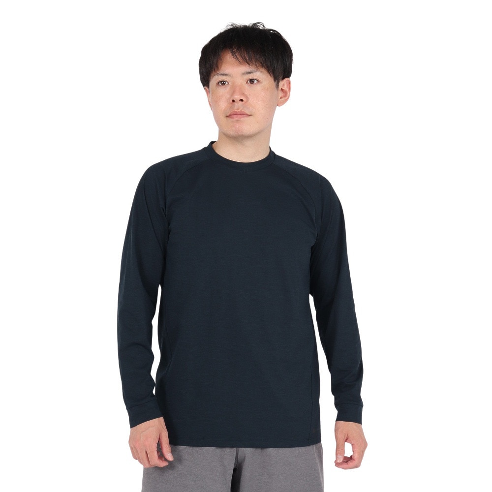 デュアリグ（DUARIG）（メンズ）ベーシックPBT 長袖Tシャツ 5S0040-TRCT-863ES NVY