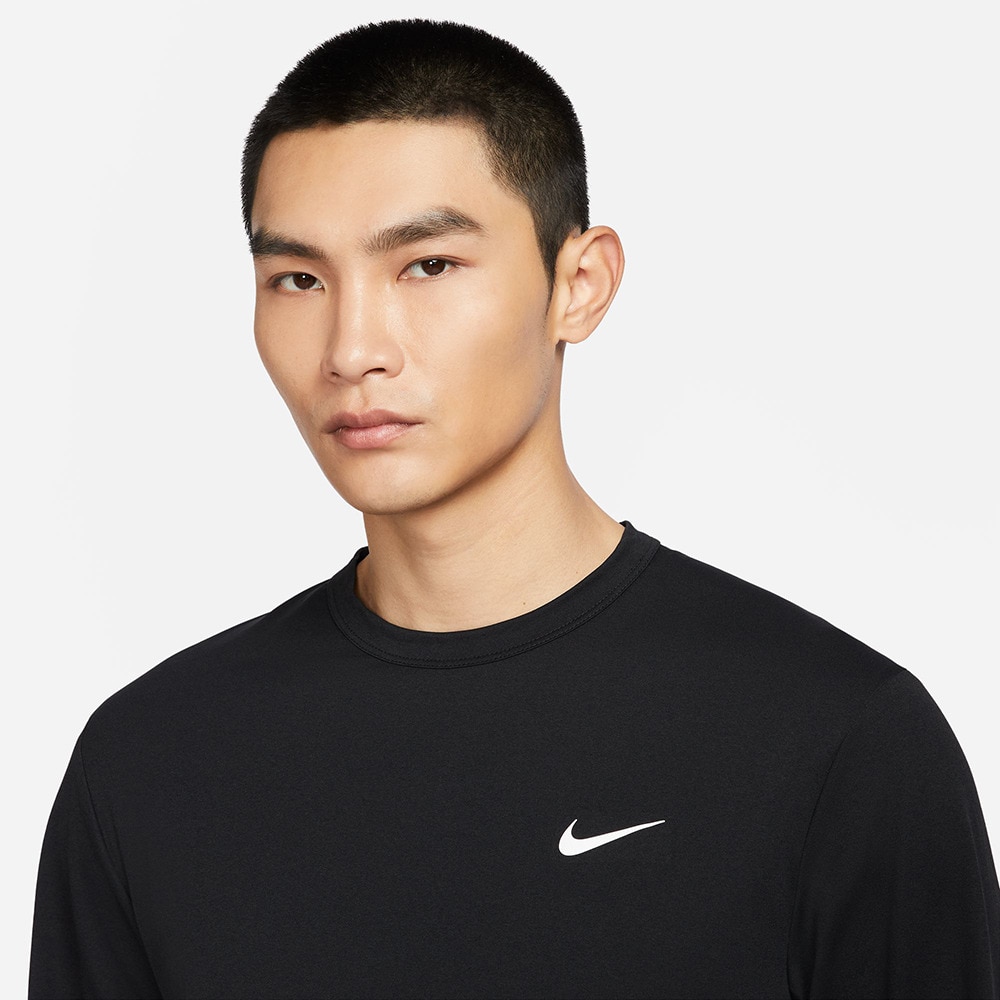 ナイキ（NIKE）（メンズ）ドライフィット UV ハイバース ロングスリーブ フィットネストップ FB8584-010