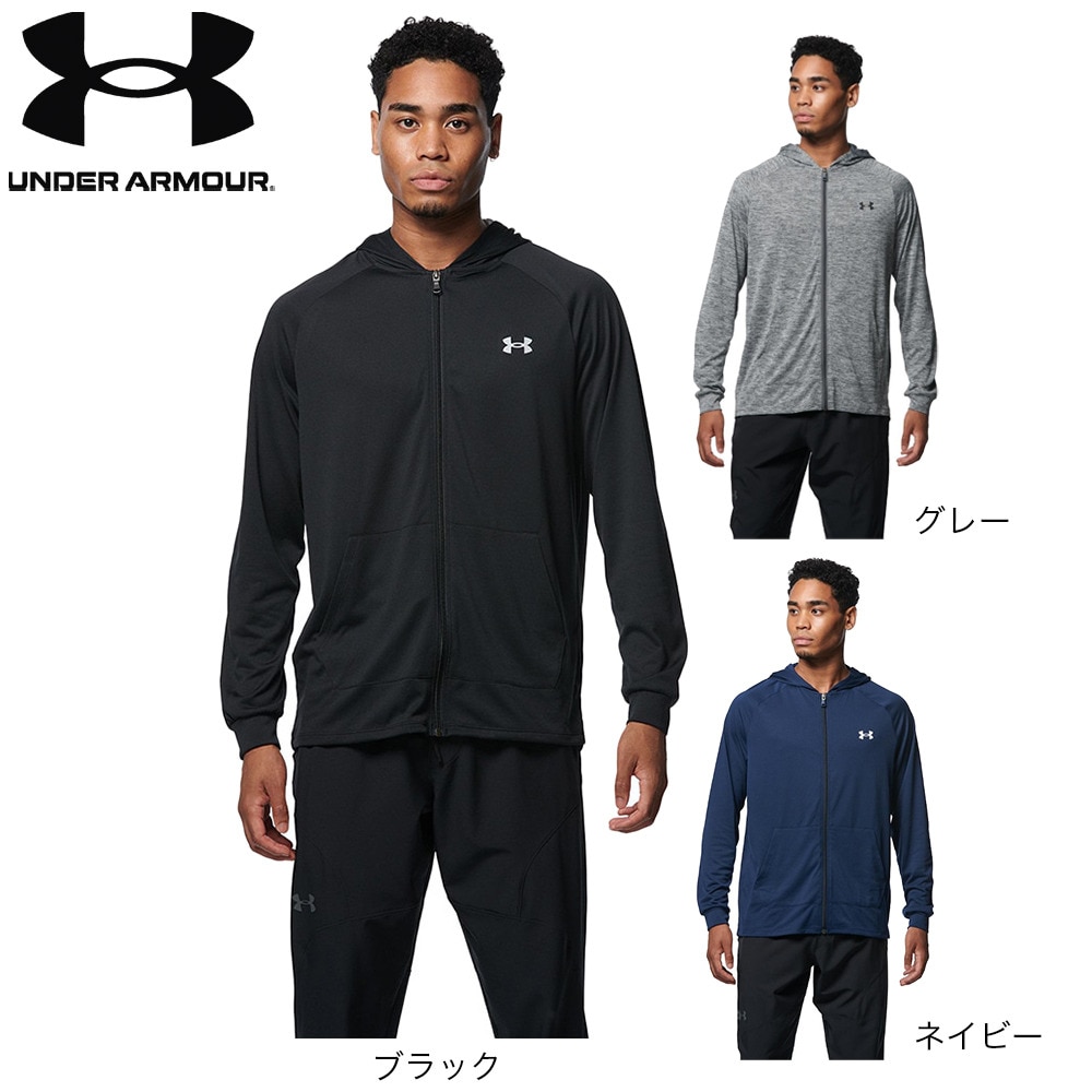 アンダーアーマー（UNDER ARMOUR）（メンズ）パーカー メンズ ドライ 速乾 テック 抗菌防臭 1369370 408