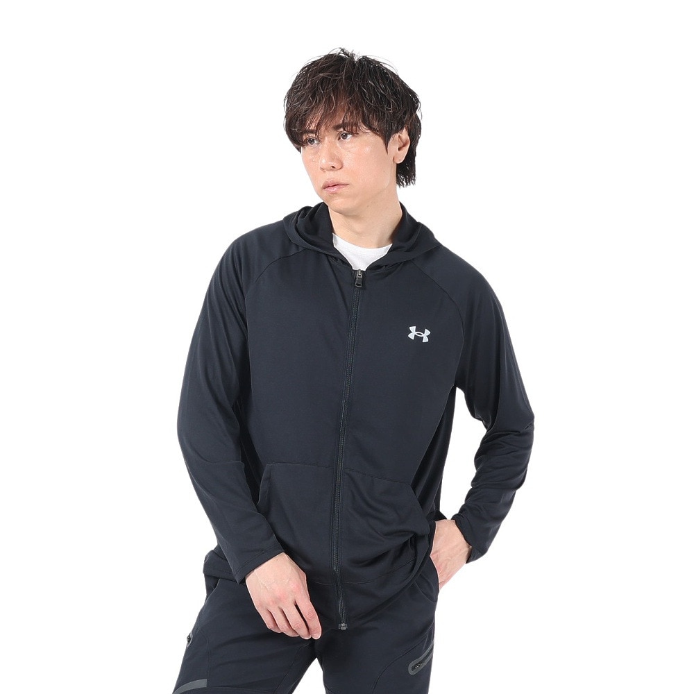 アンダーアーマー（UNDER ARMOUR）（メンズ）テック フルジップ フーディー 1384803 001