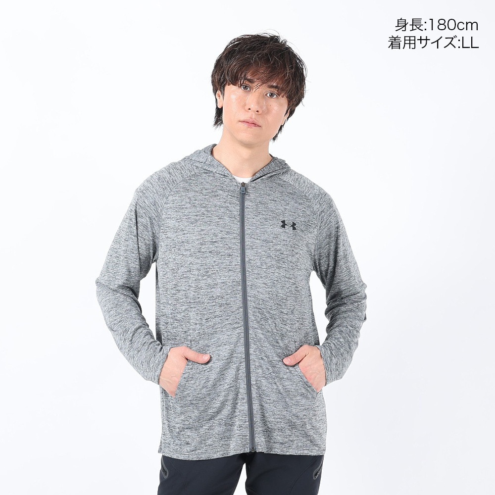 アンダーアーマー（UNDER ARMOUR）（メンズ）テック フルジップ フーディー 1384803 012