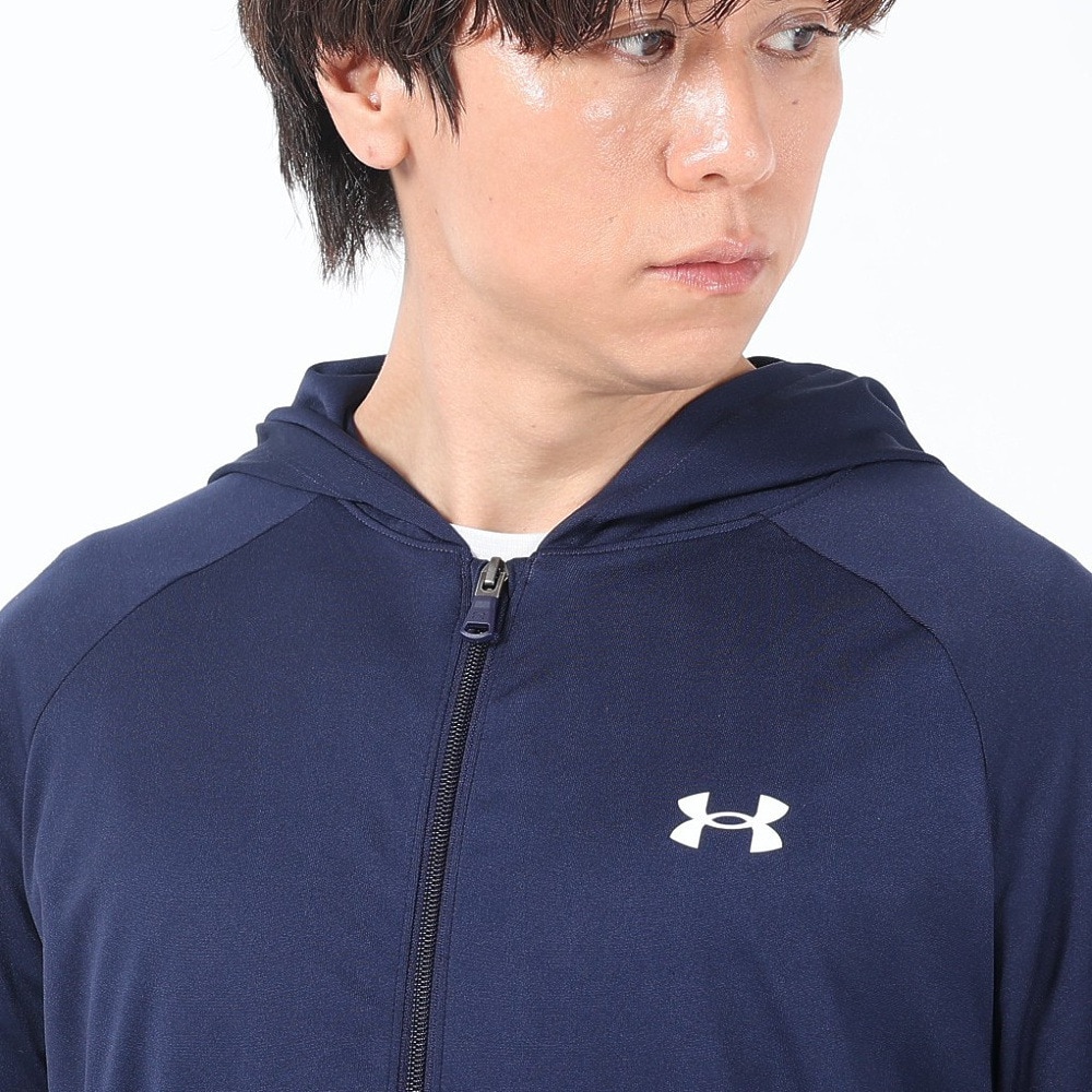 アンダーアーマー（UNDER ARMOUR）（メンズ）テック フルジップ フーディー 1384803 410