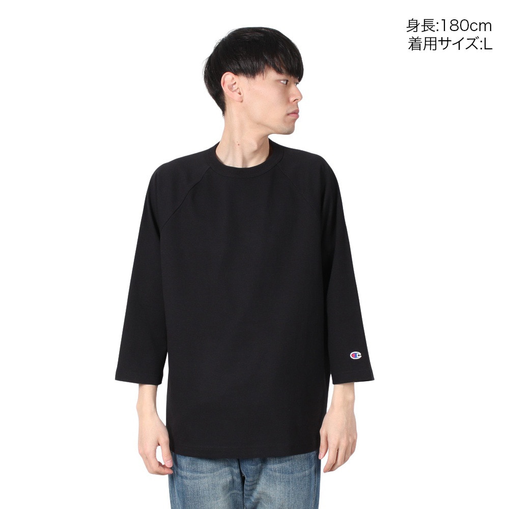 チャンピオン-ヘリテイジ（CHAMPION-HERITAGE）（メンズ）ティーテンイレブン ラグラン3/4スリーブTシャツ C5-B401 090
