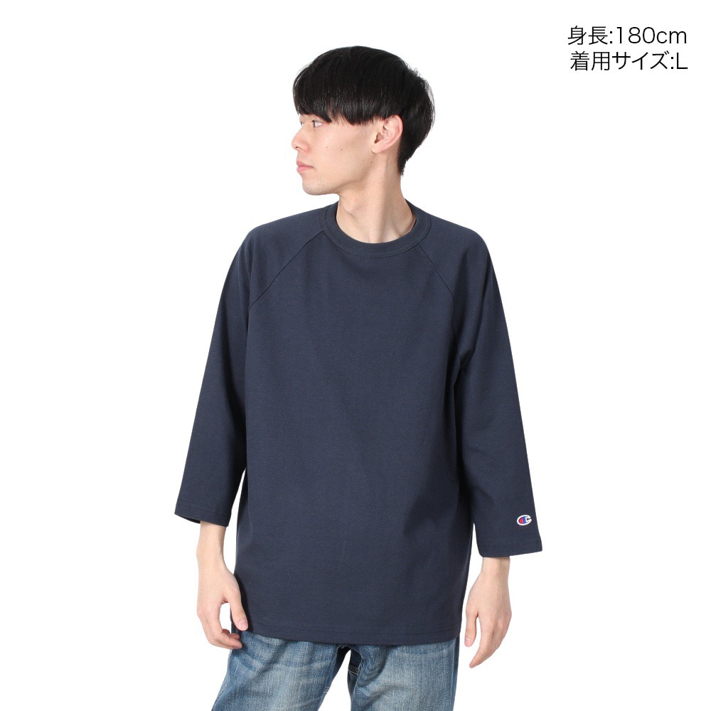 チャンピオン-ヘリテイジ（CHAMPION-HERITAGE）（メンズ）ティーテンイレブン ラグラン3/4スリーブTシャツ C5-B401 370