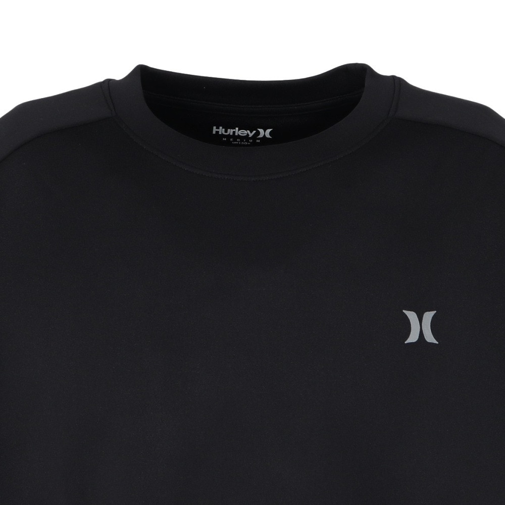ハーレー（HURLEY）（メンズ）ファントム サマー スウェット ハーフスリーブ Tシャツ MCHS251133-BLK
