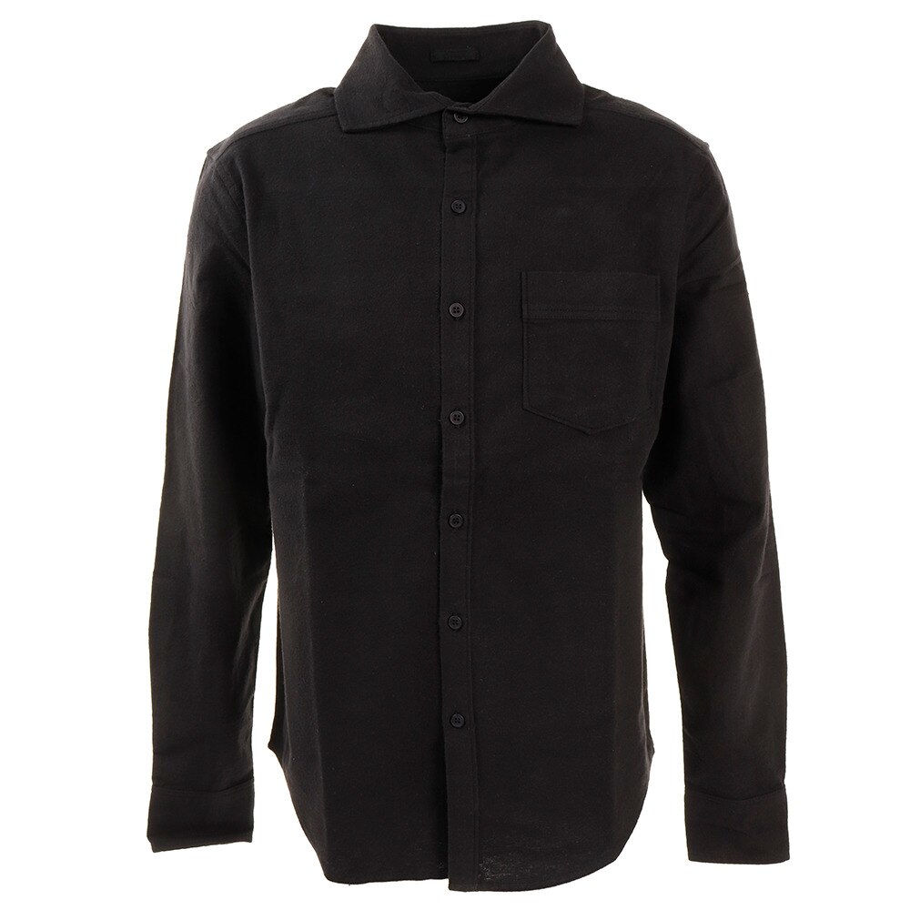  無地 長袖シャツ TSHNSLD-20SRL BLK オンライン価格